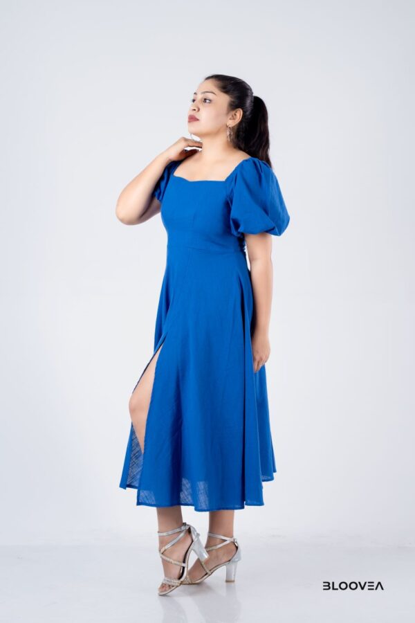 Short sleeve bluwi long frock